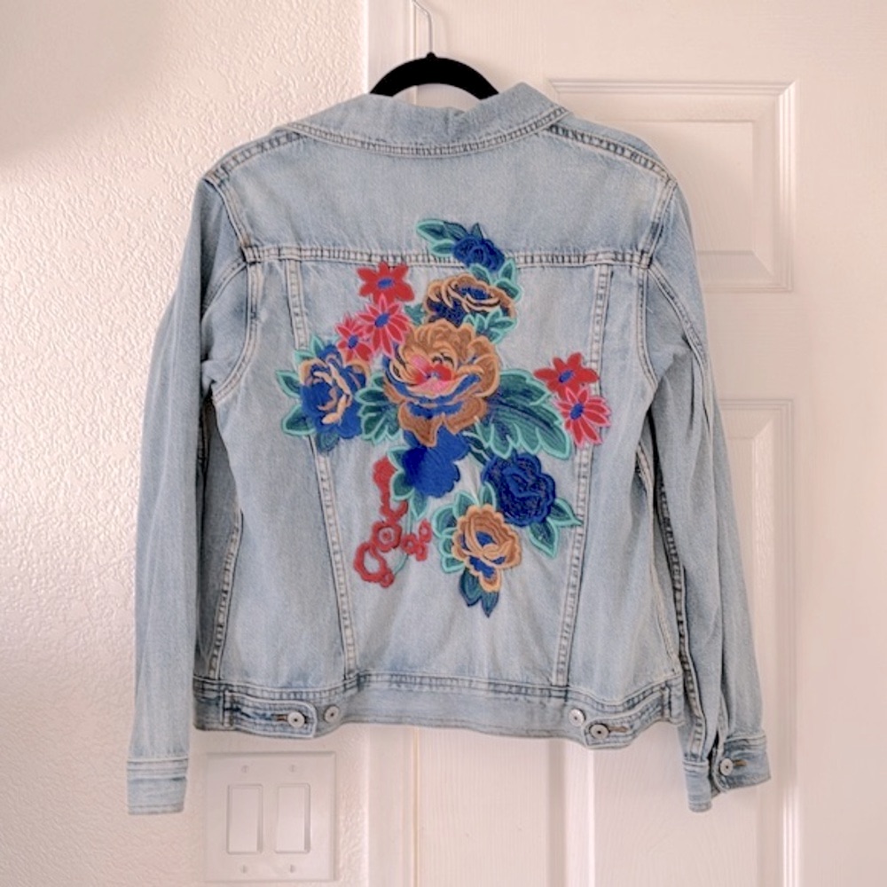 Sunset + Spring Denim Jacket.